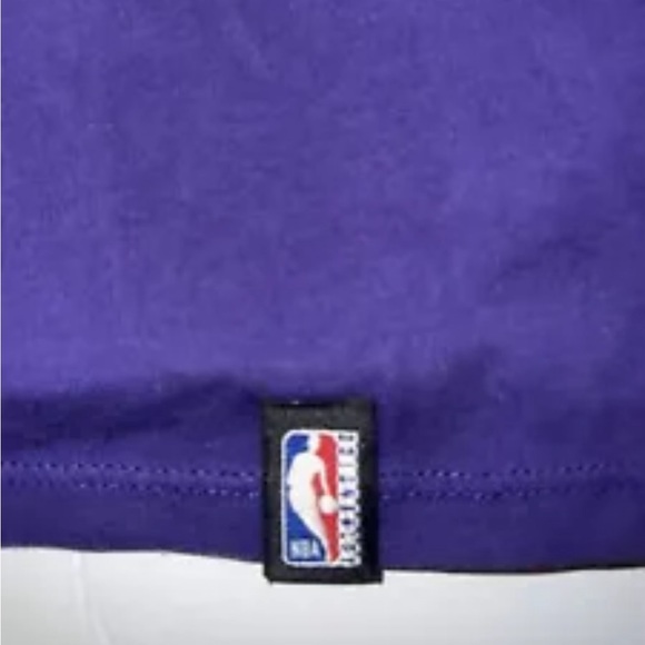 Men’s NBA Charlotte Hornets Basketball Purple Jordan T-Shirt (Size: Large Tall) - Picture 5 of 8